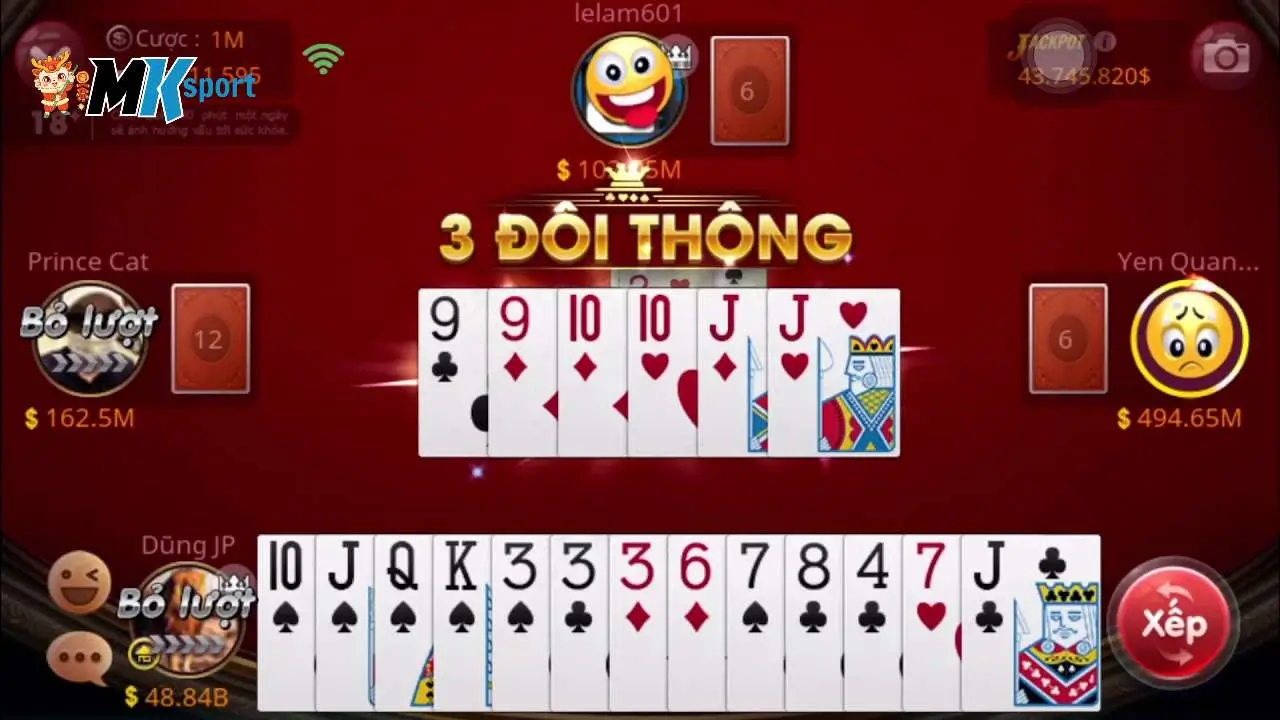 Giới thiệu về game đánh bài tiến lên tại MKsport